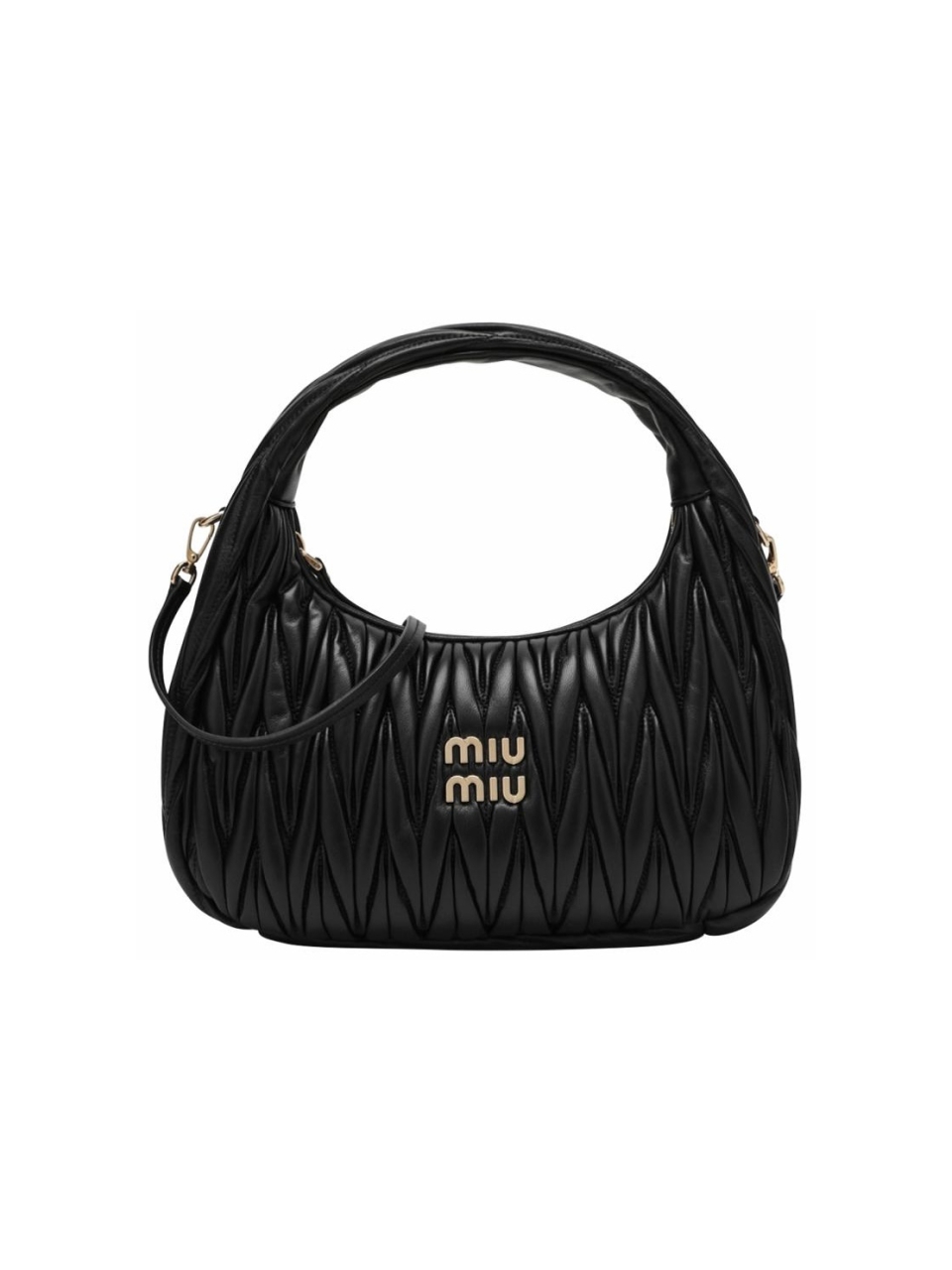 Маленькая сумка из матлассе Miu miu Miu Wander